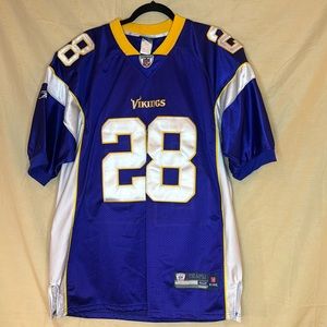 Vintage Sports Jersey. Minnesota Vikings. Adrian Peterson #28. Reebok.Size 52 XL